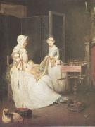 Jean Baptiste Simeon Chardin La Mere Laborieuse (The Diligent Mother) (mk05) oil painting artist